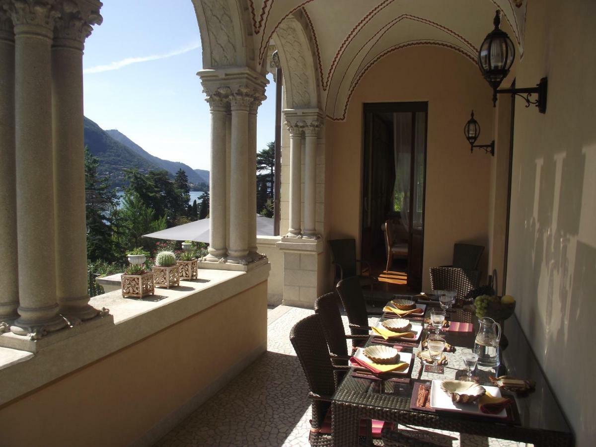 Villa Castiglioni Luxury Apartment ลาโญ ภายนอก รูปภาพ